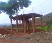 Cremication ground construction in Badamput Village, GP Mahadeiput, Koraput Block